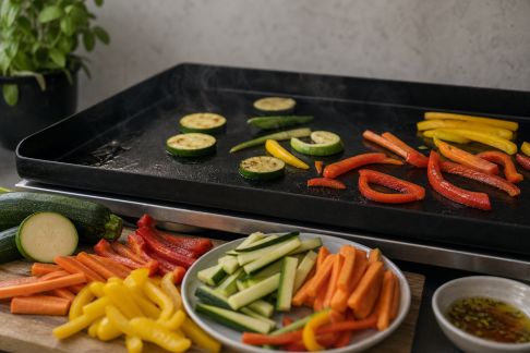 Faut-il précuire les légumes avant de les passer à la plancha ?