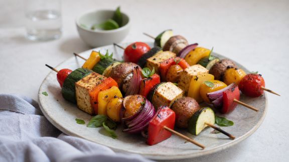 Brochettes originales : recettes végétales hautes en couleur et saveur